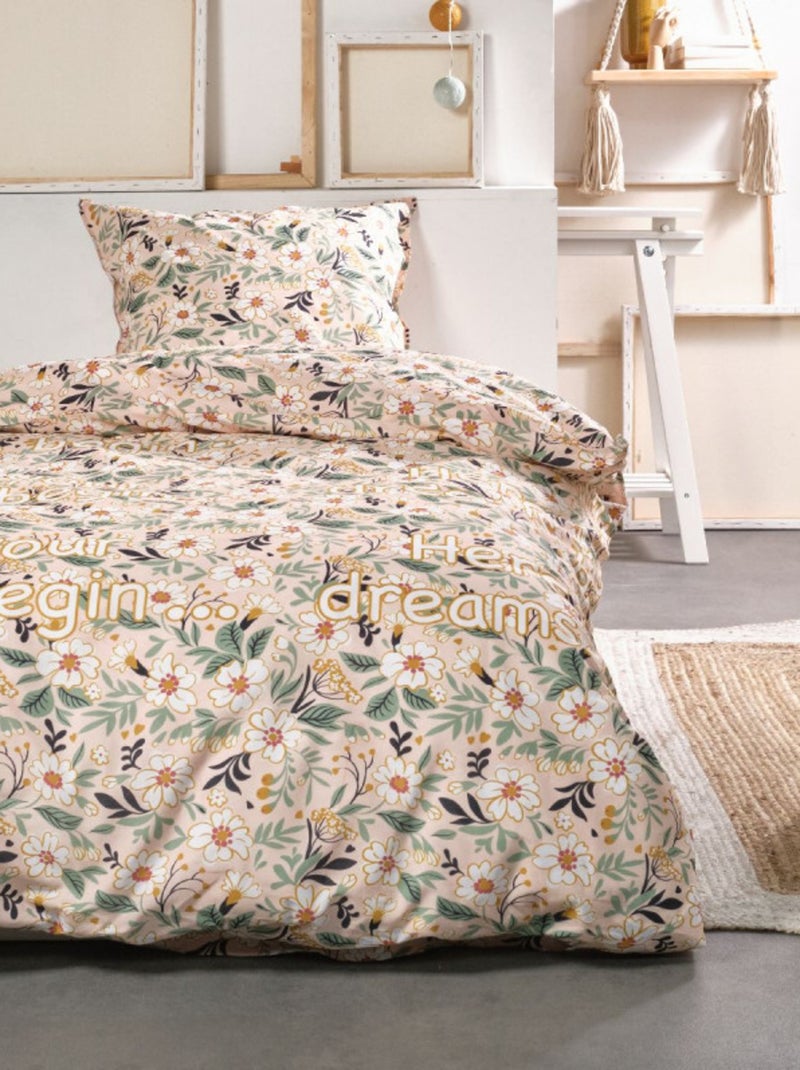 Housse de couette - Today - 100 % Coton 57 Fils/cm² Noir - Kiabi