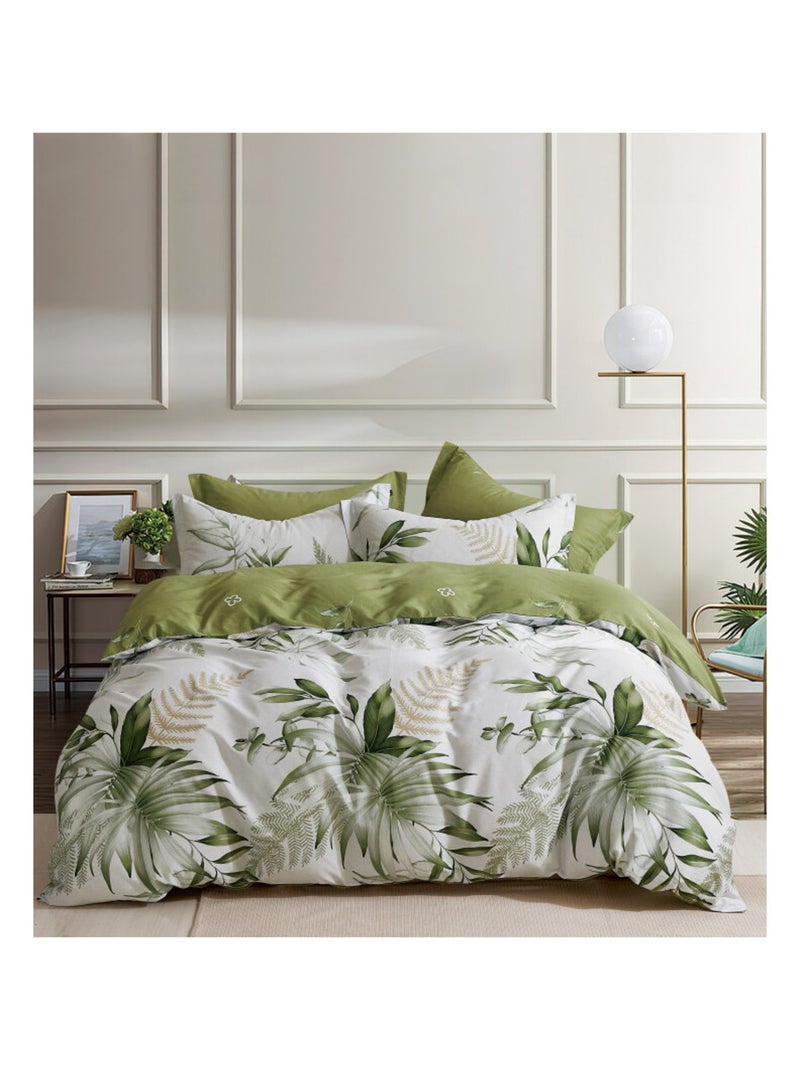 Housse de couette - Univers Décor - 100% Coton peigné longues fibres Blanc - Kiabi