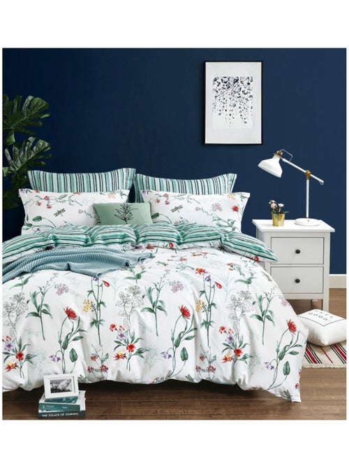 Housse de couette - Univers Décor - 100% Coton peigné longues fibres - Kiabi Housse de couette - Univers Décor - 100% Coton peigné longues fibres - Kiabi