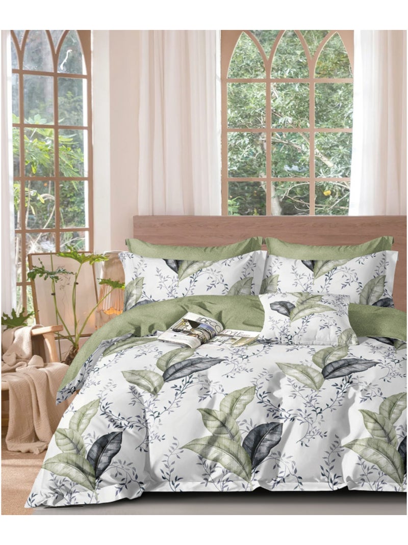 Housse de couette - Univers Décor - 100% Coton peigné longues fibres Multicolore - Kiabi