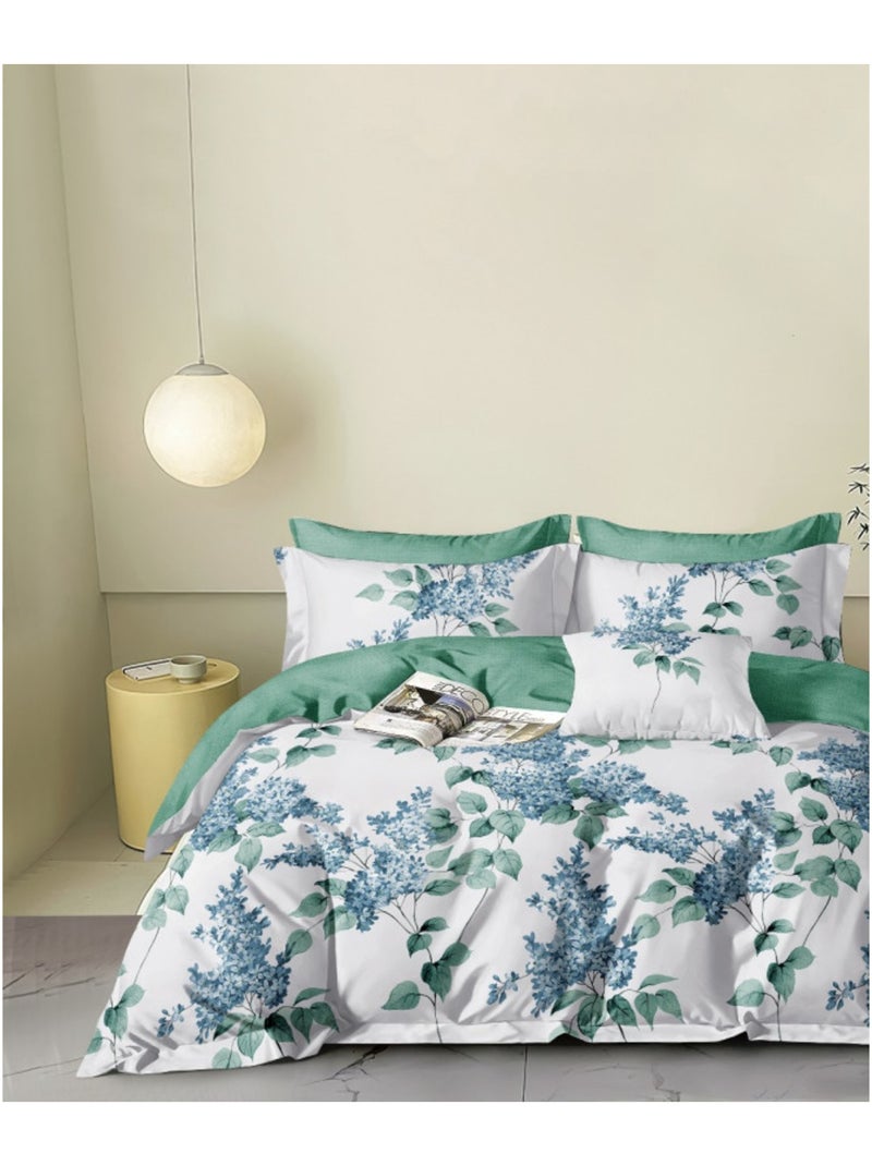Housse de couette - Univers Décor - 100% Coton peigné longues fibres Multicolore - Kiabi