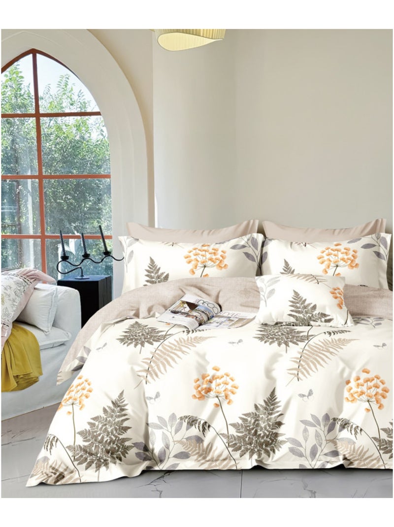 Housse de couette - Univers Décor - 100% Coton peigné longues fibres Multicolore - Kiabi