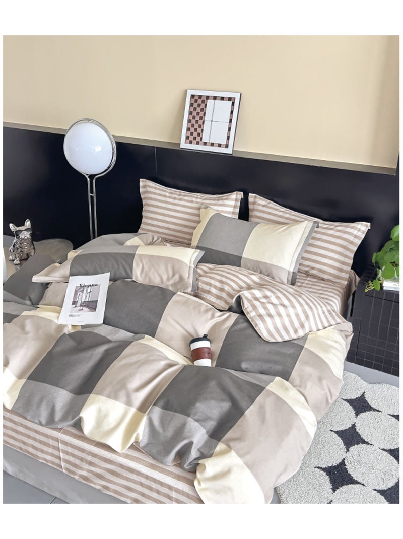 Housse de couette - Univers Décor - 100% Coton peigné longues fibres Multicolore - Kiabi