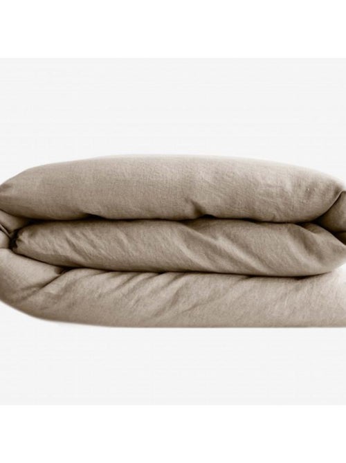 Housse de couette - Vent du Sud - 100 % coton lavé 63 fils/cm² - Kiabi Housse de couette - Vent du Sud - 100 % coton lavé 63 fils/cm² - Kiabi