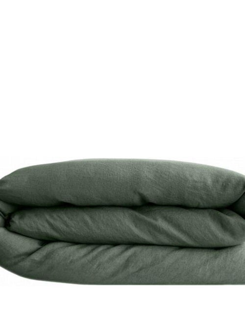 Housse de couette - Vent du Sud - 100 % coton lavé 63 fils/cm² - Kiabi