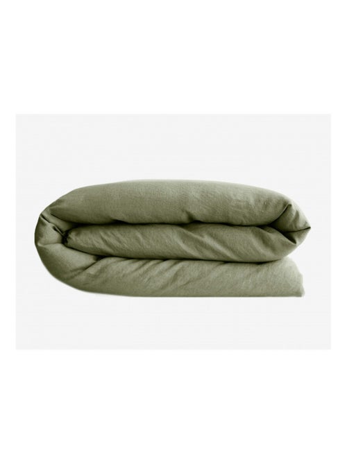 Housse de couette - Vent du Sud - 100 % coton lavé 63 fils/cm² - Kiabi Housse de couette - Vent du Sud - 100 % coton lavé 63 fils/cm² - Kiabi