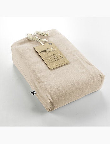 Housse de couette 1 personne - flanelle douce et chaude - candice