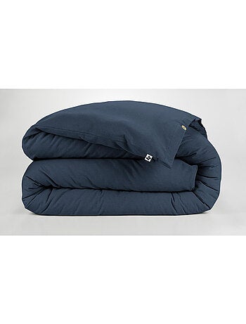 Housse de couette 1 personne - flanelle douce et chaude - candice
