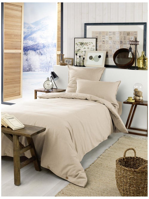 Housse de Couette 1 personne - Flanelle douche et chaude - Candice - Kiabi Housse de Couette 1 personne - Flanelle douche et chaude - Candice - Kiabi