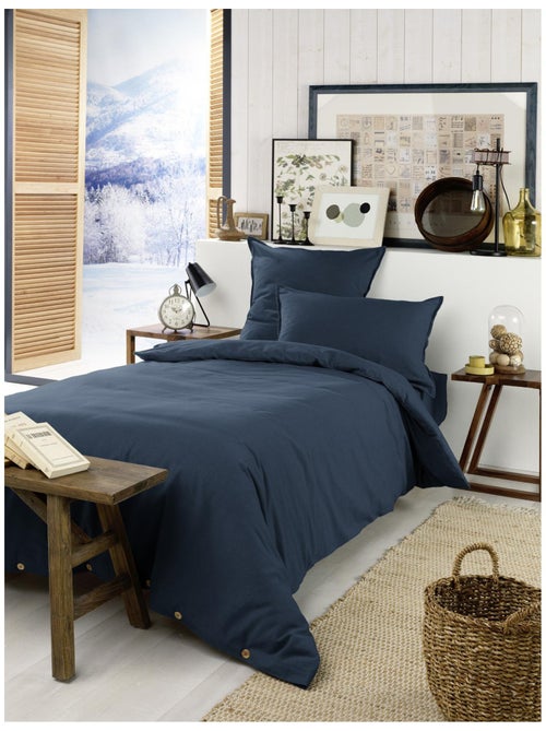 Housse de Couette 1 personne - Flanelle douche et chaude - Candice - Kiabi Housse de Couette 1 personne - Flanelle douche et chaude - Candice - Kiabi