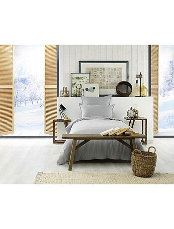 Housse de couette 1 personne - flanelle douche et chaude - candice
