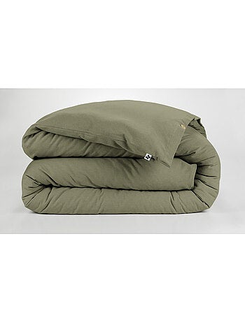 Housse de Couette 1 personne - Flanelle douche et chaude - Candice