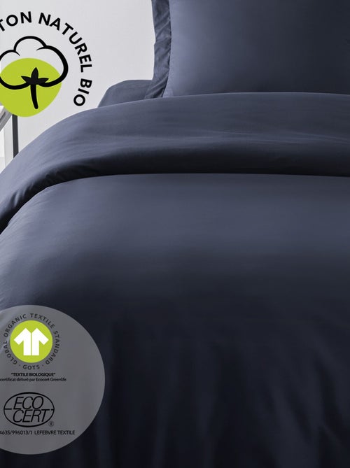 Housse de couette 1 place - 100% coton BIO - Kiabi