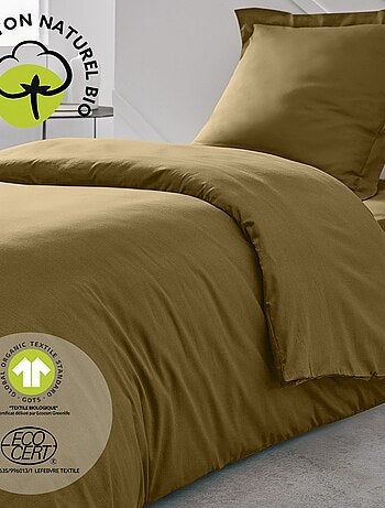 Housse de couette 1 place - 100% coton BIO