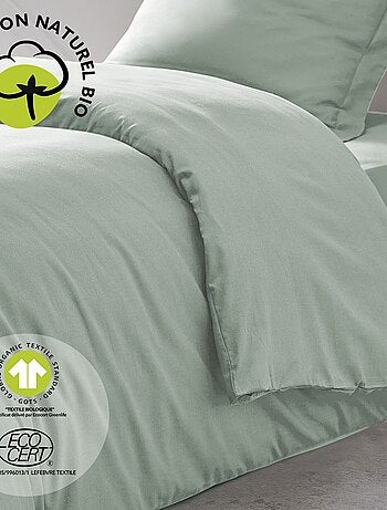 Housse de couette 1 place - 100% coton BIO