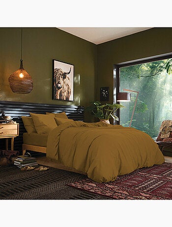 Housse de couette 1 place – Coton 57 fils