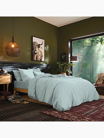 Housse de couette 1 place – Coton 57 fils