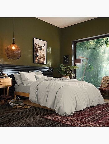 Housse de couette 1 place – Coton 57 fils