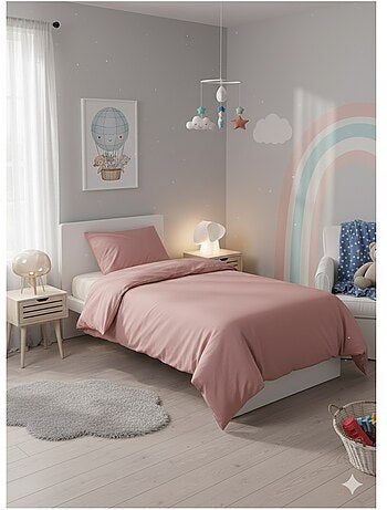 Housse de couette + 1 taie 140 x 200 cm Lilie