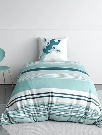 Housse de couette + 1 taie Chateau de princesse