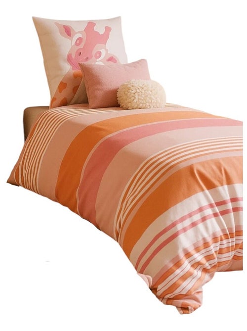 Housse de couette + 1 taie Chateau de princesse - Kiabi