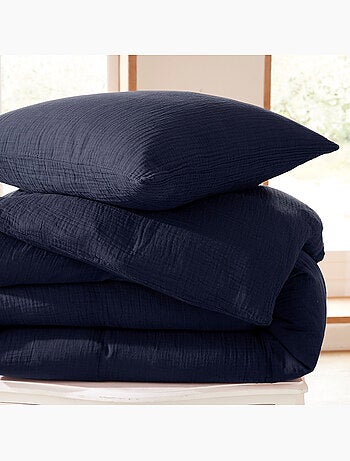 Housse de Couette + 1 Taie – Gaze de Coton – Avy