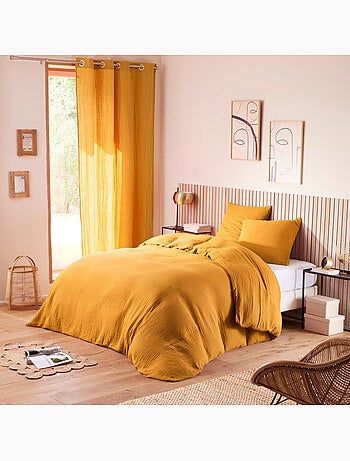 Housse de Couette + 1 Taie – Gaze de Coton – Avy