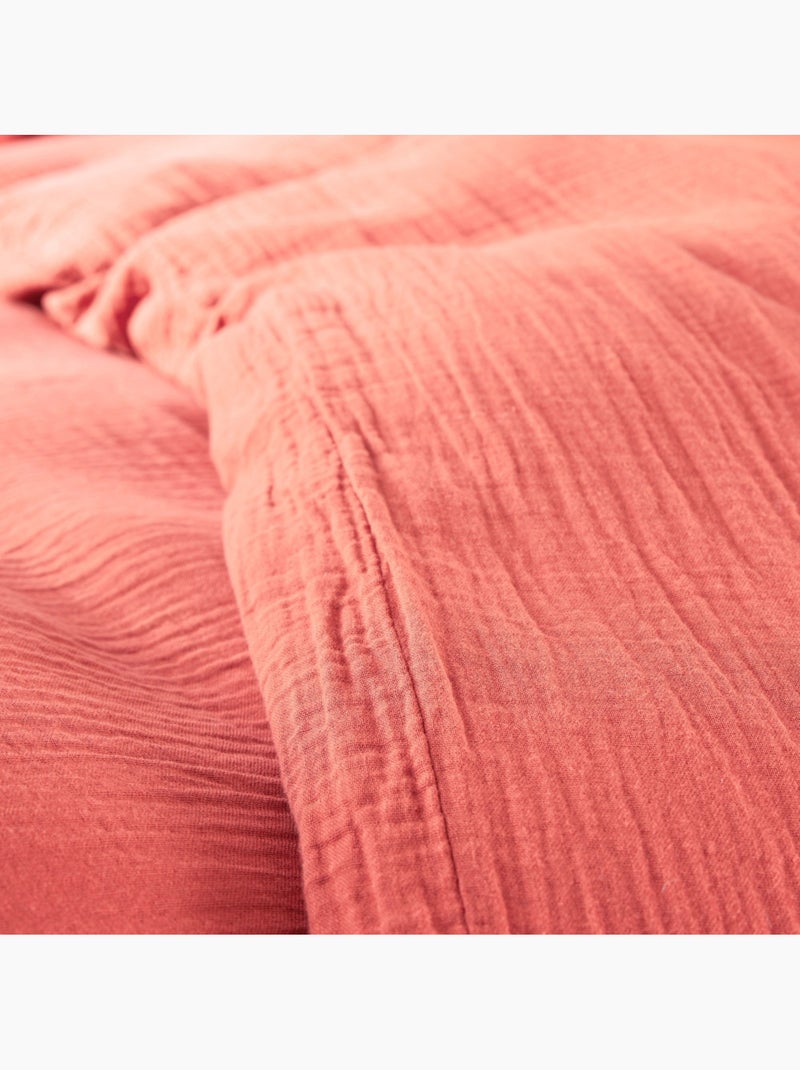 Housse de Couette + 1 Taie – Gaze de Coton – Avy Rose - Kiabi