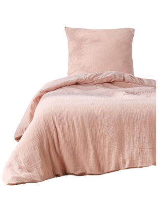 Housse de couette + 1 taie Gaze de coton