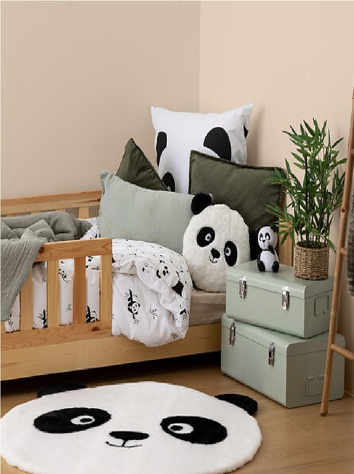 Housse de couette + 1 taie Panda - Kiabi