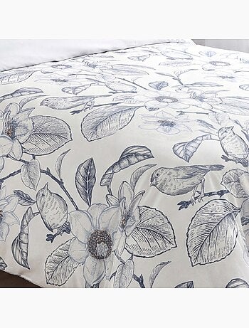 Housse de couette 100% coton 57 fils + 2 taies d’oreiller