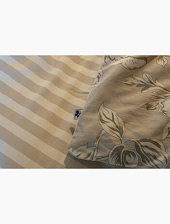 Housse de couette 100% coton 57 fils imprimé nora