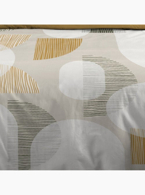 Housse de couette 100% coton 57 fils + taie(s) d'oreiller - Kiabi Housse de couette 100% coton 57 fils + taie(s) d'oreiller - Kiabi