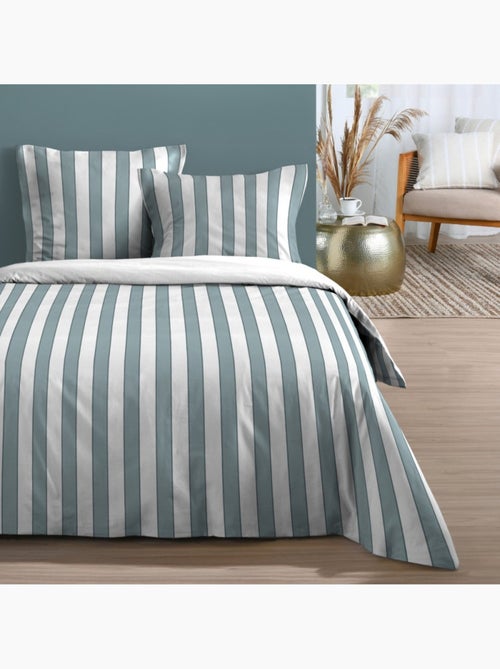 Housse de couette 100% coton 57 fils + taie(s) d'oreiller - Kiabi