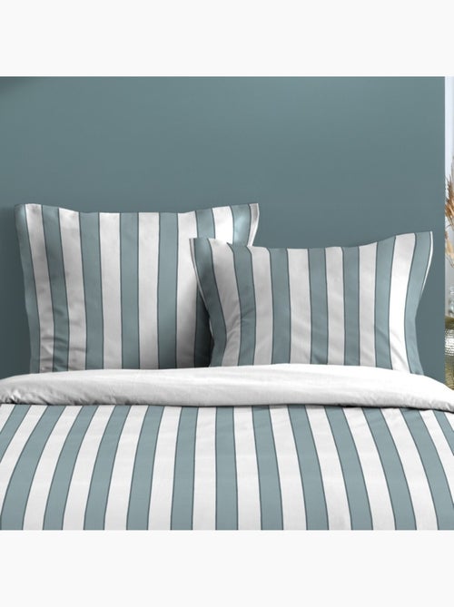Housse de couette 100% coton 57 fils + taie(s) d'oreiller - Kiabi