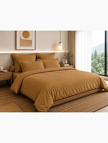 Housse de couette – 100% Coton 57 fils/cm² – Qualité Supérieure