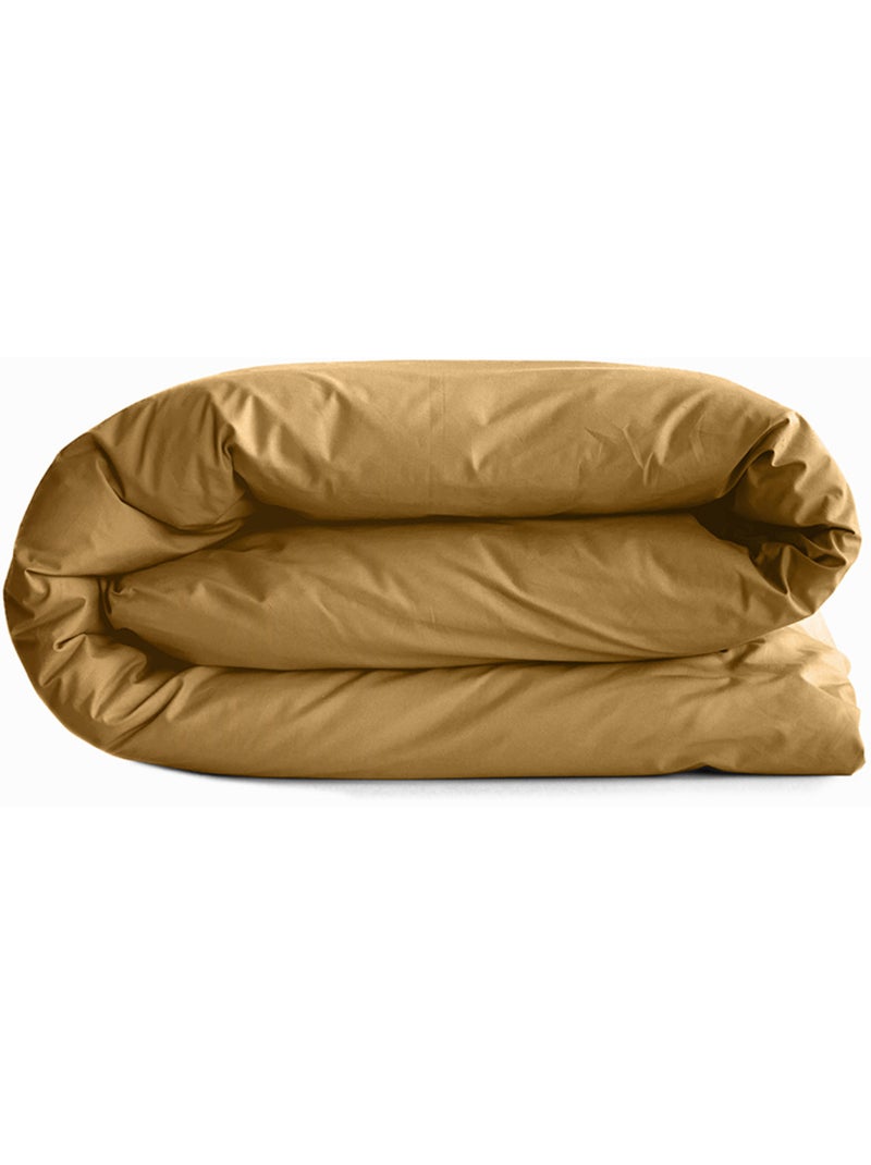 Housse de couette – 100% coton 57 fils/cm² – qualité supérieure Miel - Kiabi