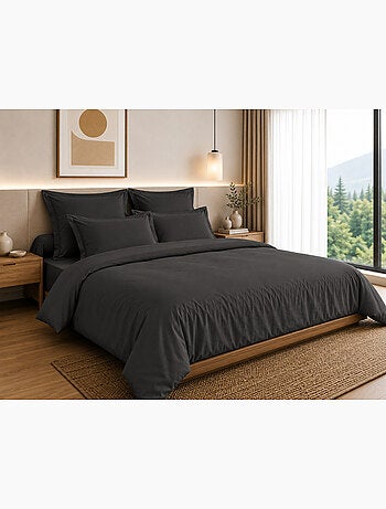 Housse de couette – 100% Coton 57 fils/cm² – Qualité Supérieure