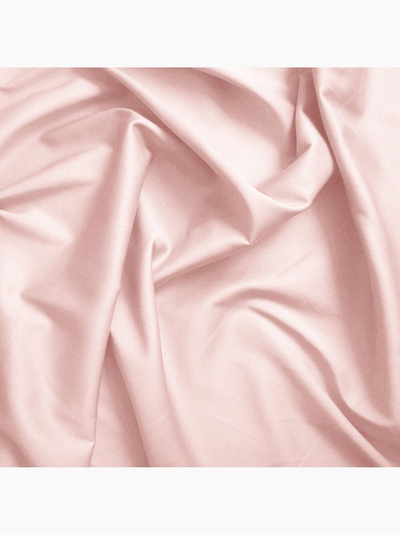 Housse de couette – 100% coton 57 fils/cm² – qualité supérieure Rose dragée - Kiabi