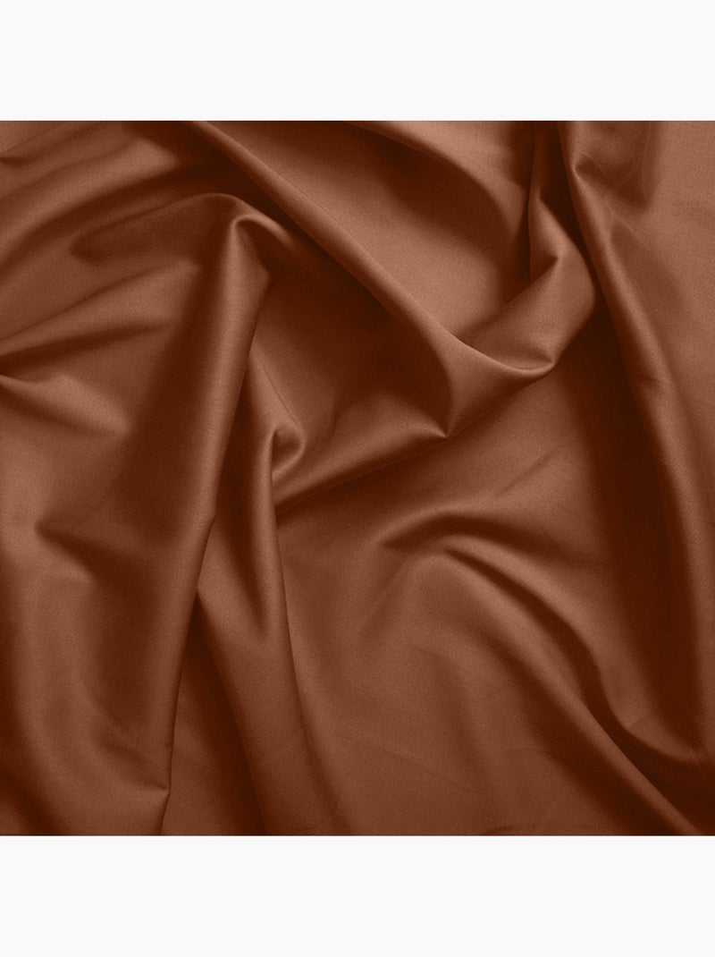 Housse de couette – 100% coton 57 fils/cm² – qualité supérieure Rouge paprika - Kiabi