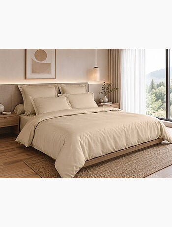 Housse de couette – 100% Coton 57 fils/cm² – Qualité Supérieure