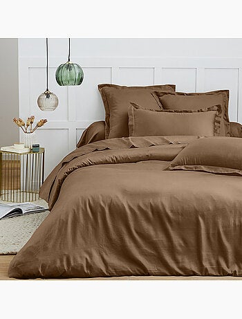 Housse de couette – 100% Coton 57 fils/cm² – Qualité Supérieure