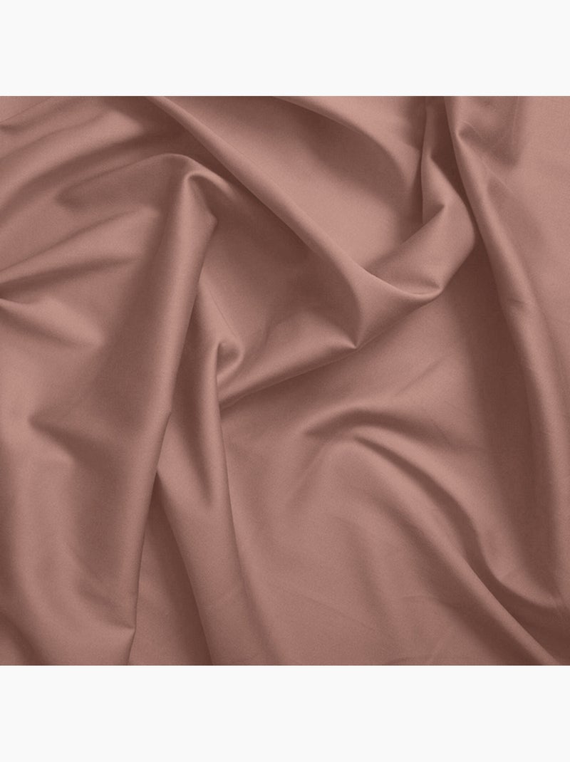 Housse de couette – 100% coton 57 fils/cm² – qualité supérieure Vieux rose - Kiabi