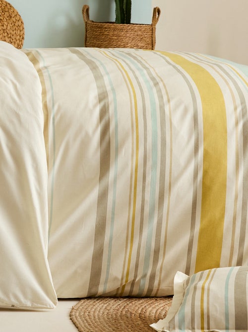 Housse de couette 100% coton HUGO - Kiabi