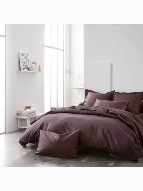 Housse de couette 100% coton uni - Kiabi