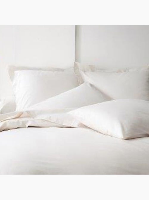 Housse de couette 100% coton uni - Kiabi