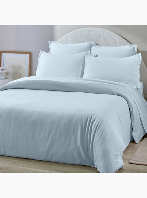 Housse de couette 100% flanelle de coton - Kiabi