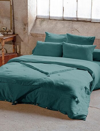 Housse de couette 100% Gaze de Coton 74 fils