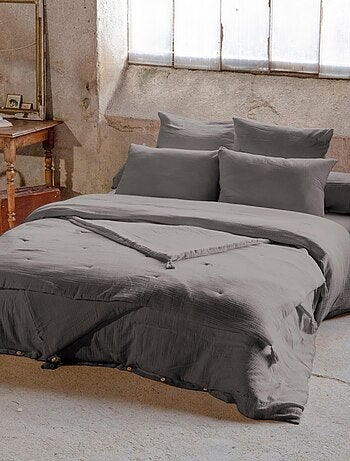 Housse de couette 100% Gaze de Coton 74 fils
