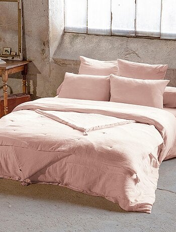 Housse de couette 100% Gaze de Coton 74 fils